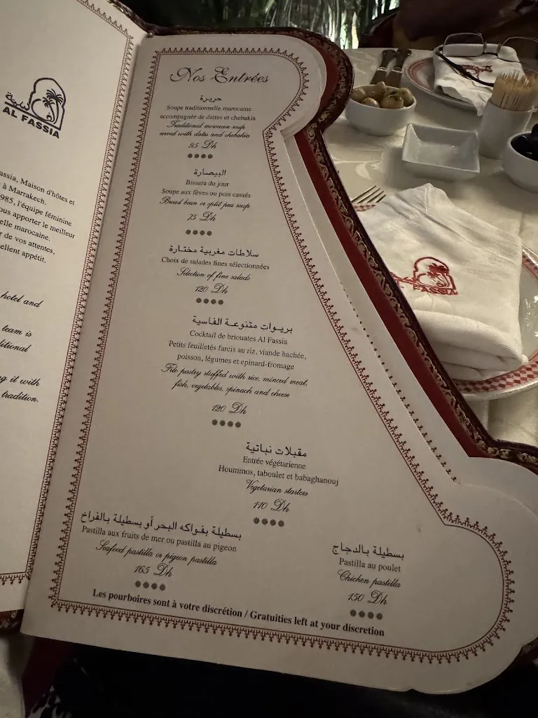Menu_Al Fassia Guéliz_Marracos_image_3