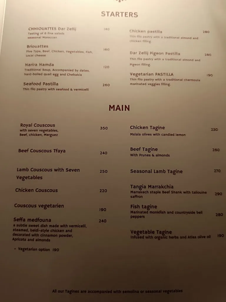 Menü_Dar Zellij_Marracos_Bild_2