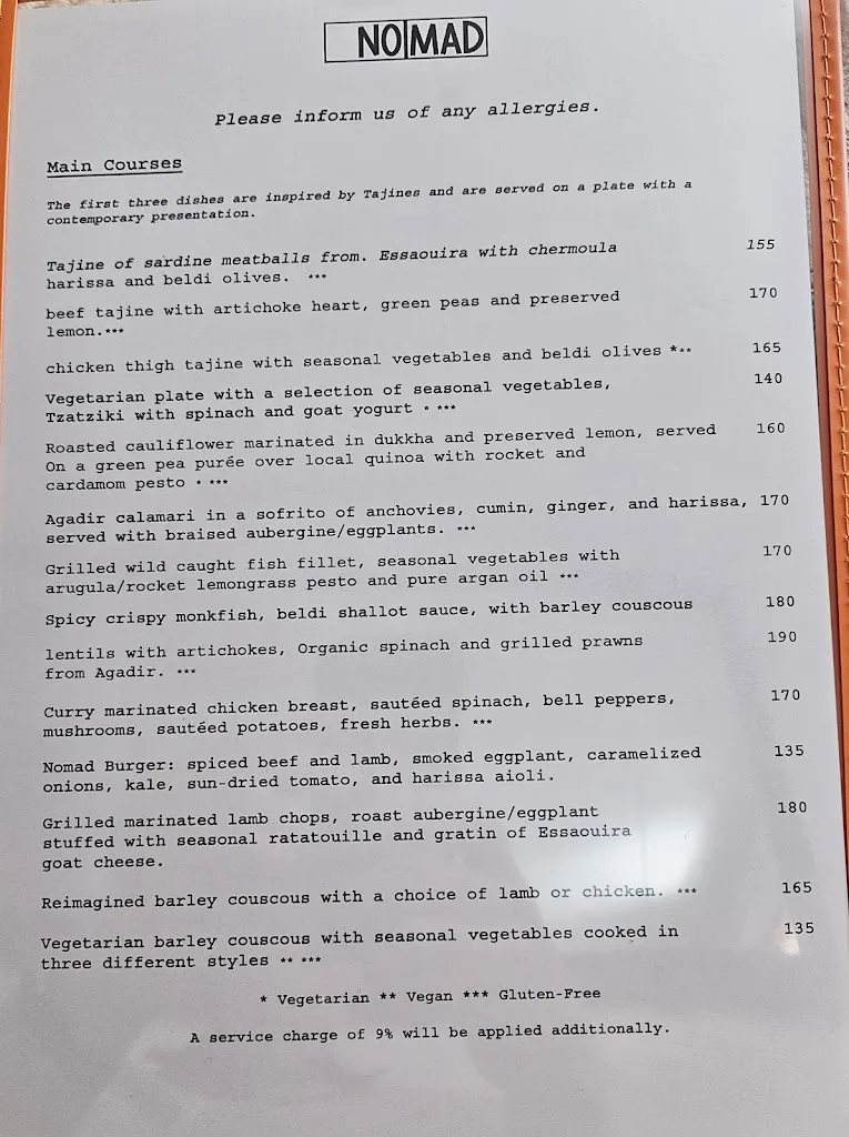 Menu_Nomad Marrakech_Marracos_image_4