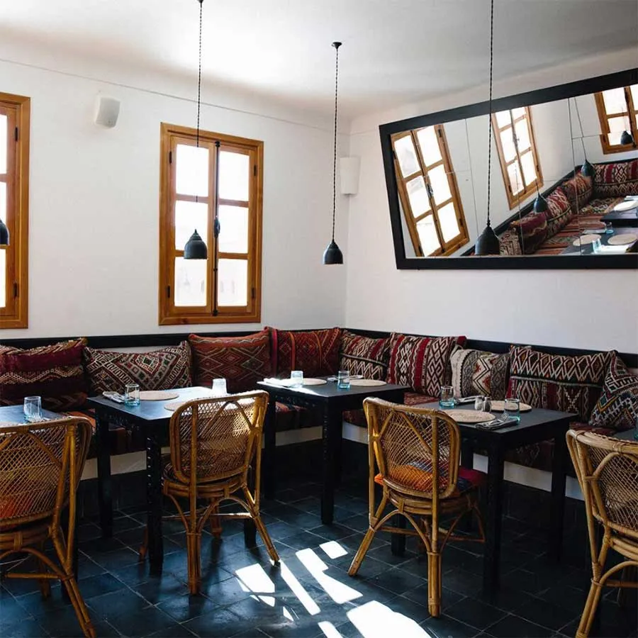 Nomad Marrakech restaurant in Marracos