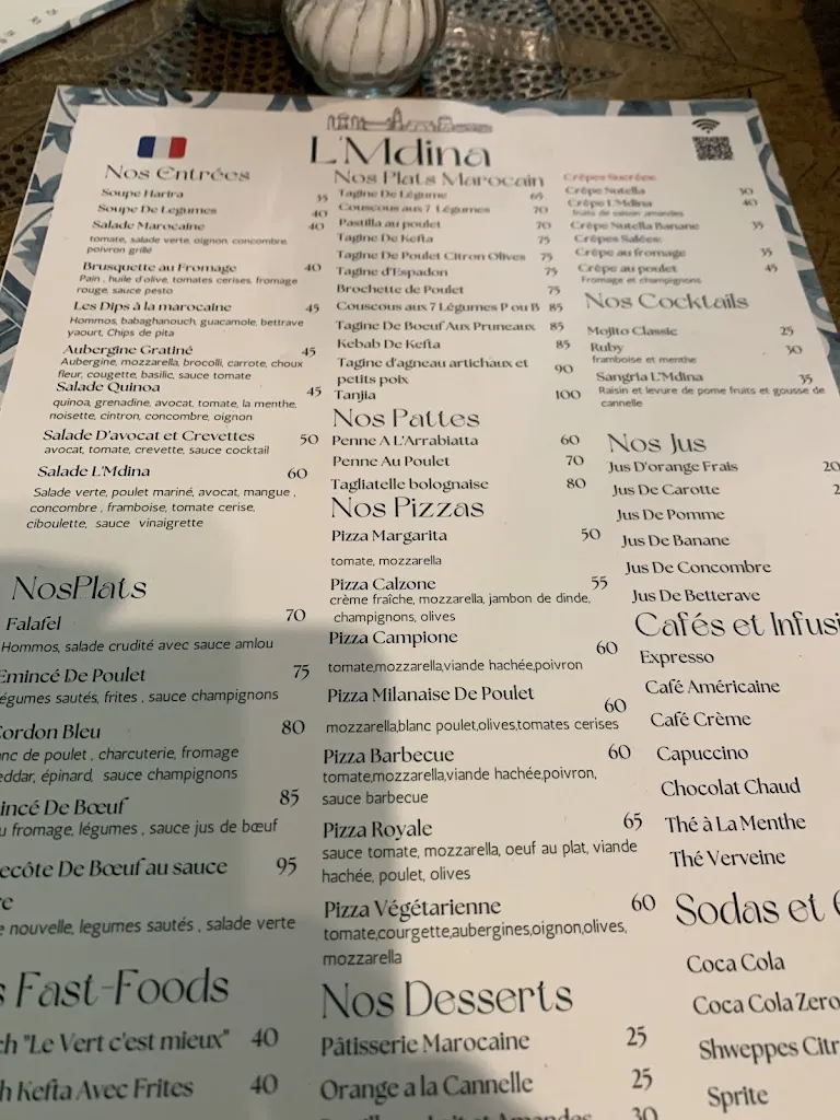 Menu_L'Mdina Marrakech_Marracos_image_4