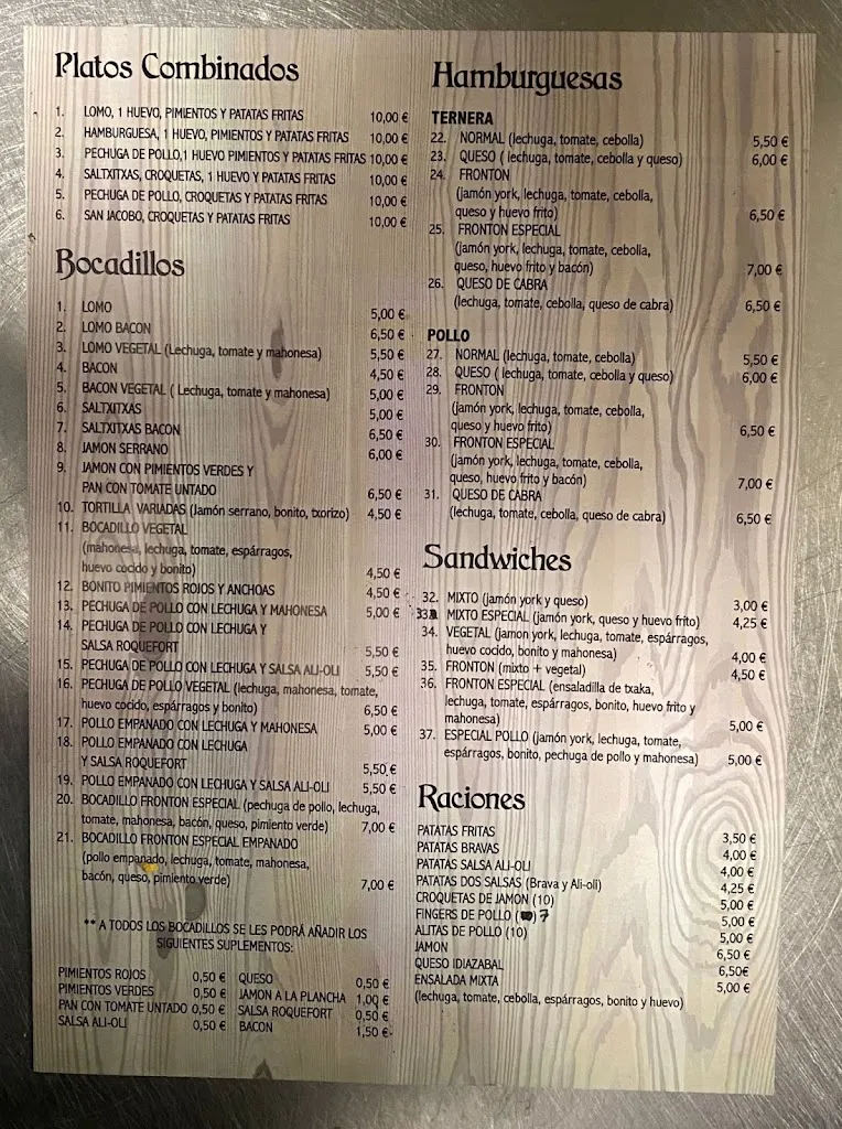 Menu_Taberna Fronton_Amurrio_image_1