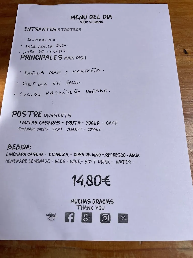 Menu_Viva Chapata_Muela La_image_4