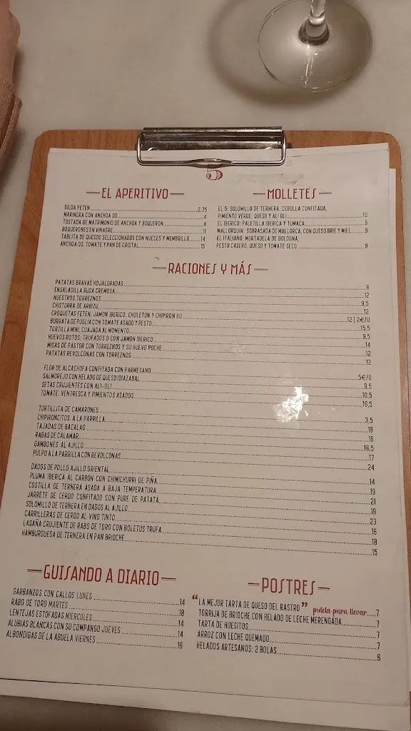 Menu_El 5 de Tirso_Quinto_image_4