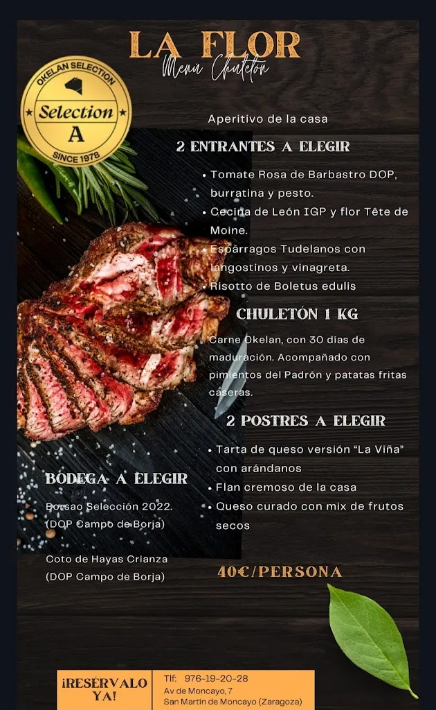 Menu_Restaurante la Flor_San Martín de la Virgen de Moncayo_image_1