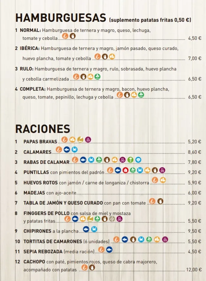 Menu_El Paso_San Mateo de Gállego_image_1