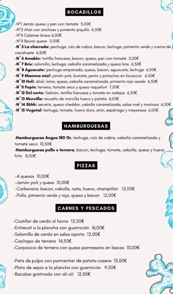 Menu_Bar Restaurante Monasterio de Rueda_Sástago_image_1