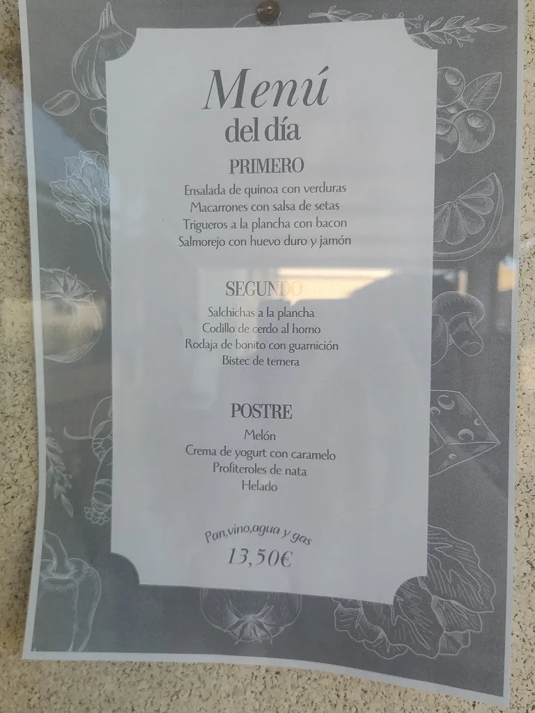 Menu_Bar Restaurante Monasterio de Rueda_Sástago_image_3