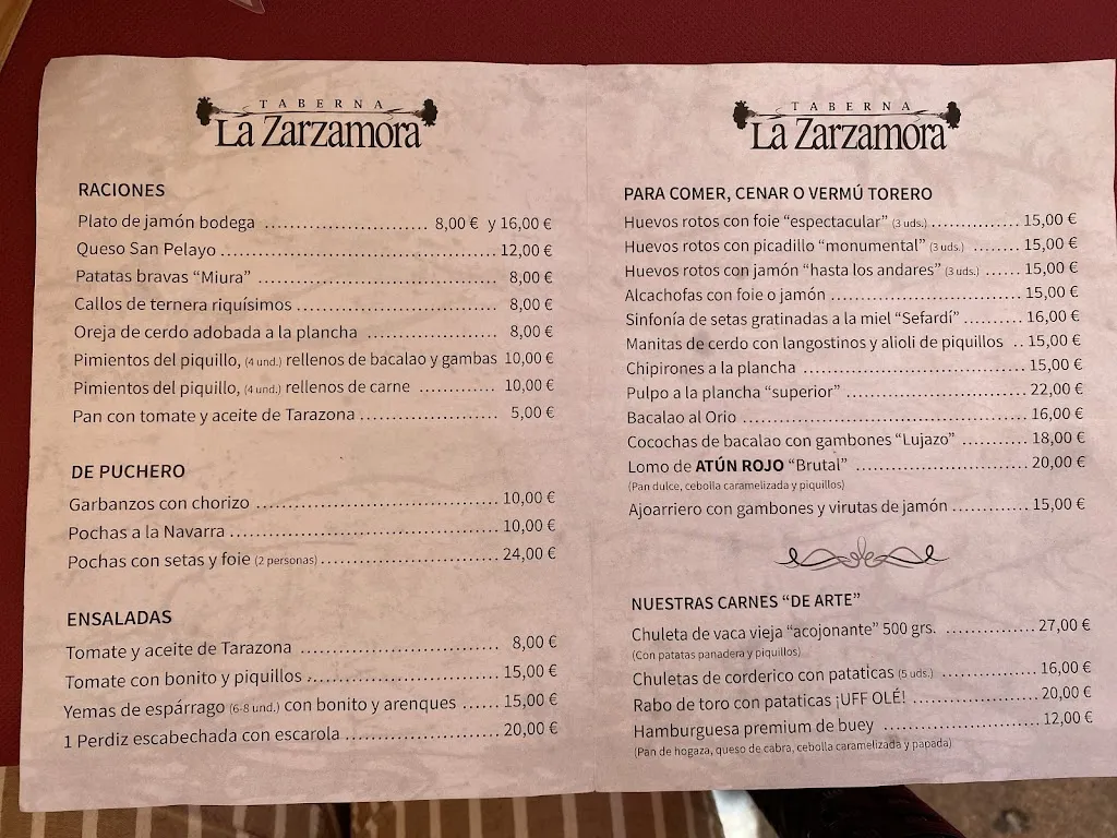 Menu_Taberna La Zarzamora_Tarazona_image_2