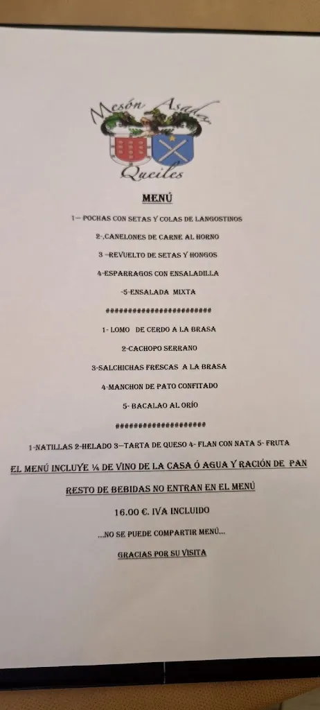 Menu_Mesón Asador Queiles .Restaurante cocina tradicional y de temporada_Tarazona_image_4