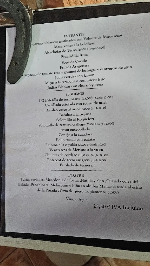 Menu_La Posada de El Cid_Terrer_image_2