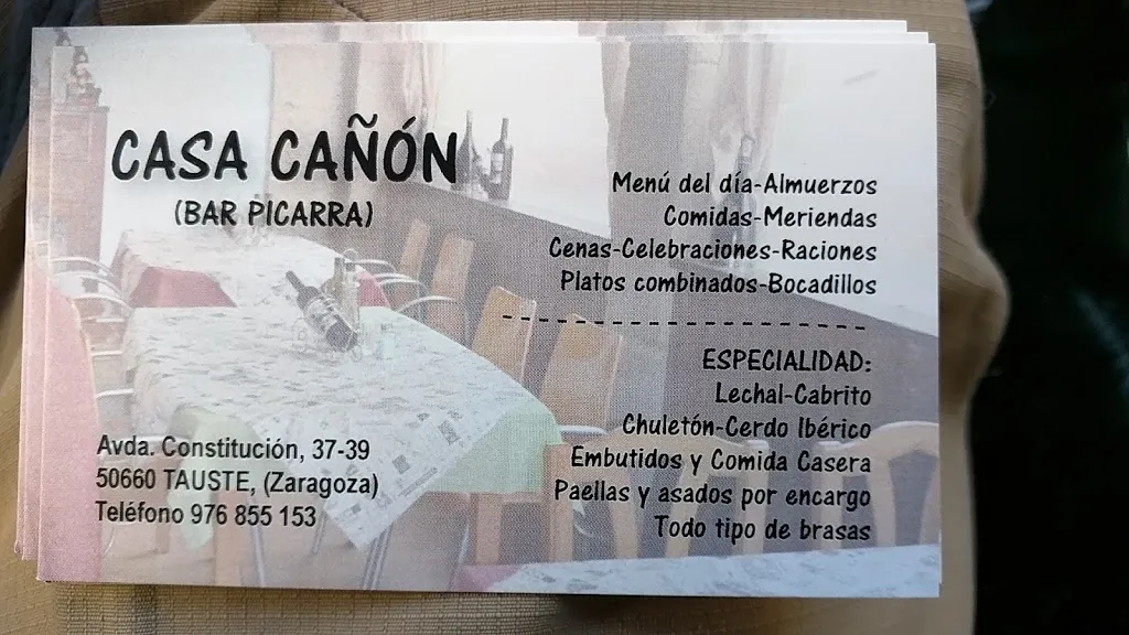AC AC_Casa Cañón - Bar Restaurante_Tauste_review