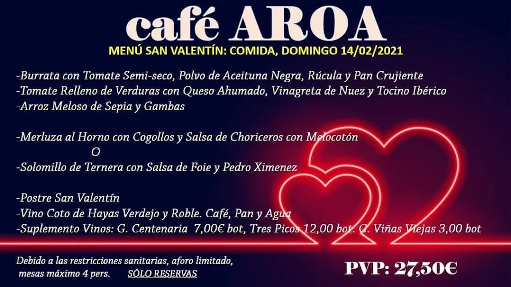 Menu_Café Aroa_Torres de Berrellén_immagine_1