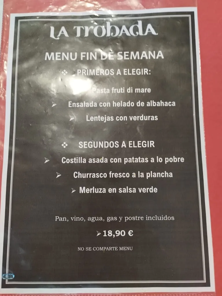 Menu_La Trobada Utebo_Utebo_image_2