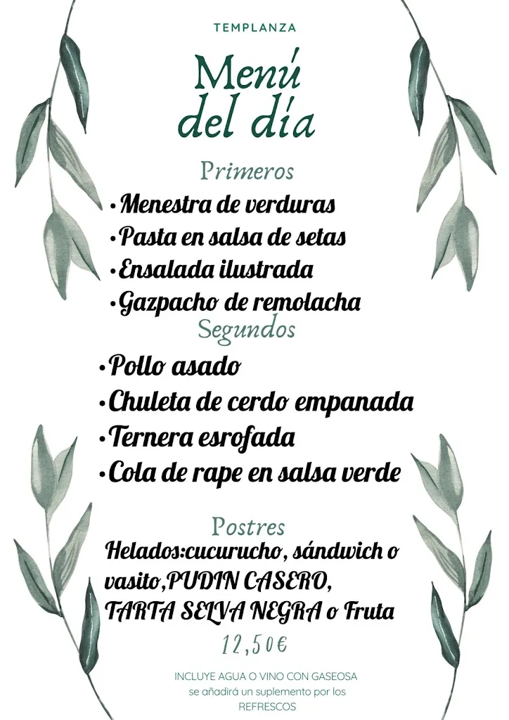 Menu_Restaurante Templanza Utebo_Utebo_image_1