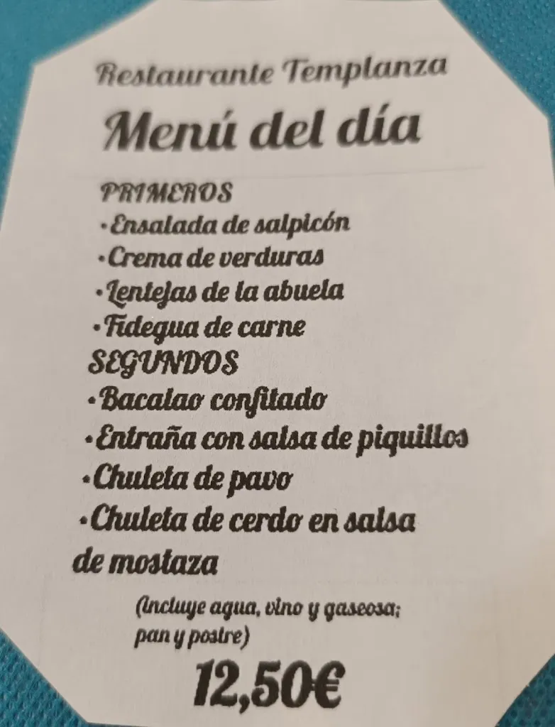 Menu_Restaurante Templanza Utebo_Utebo_image_2