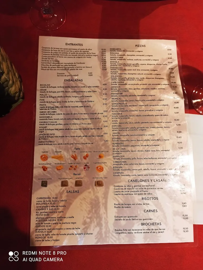 Menu_Pizzería Restaurante la Palmera_Utebo_image_4