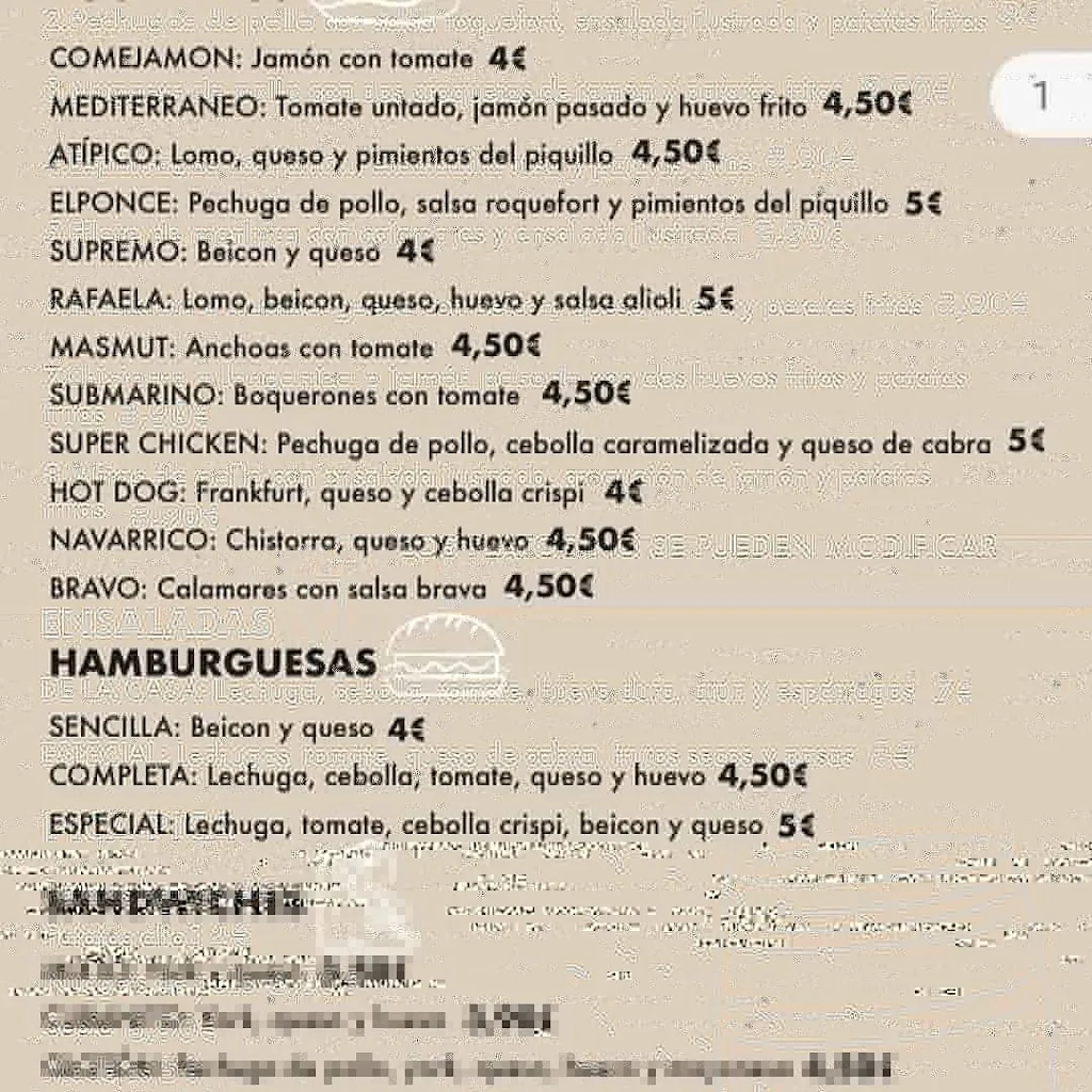 Menu_Bar restaurante La Bodeguilla_Utebo_image_2