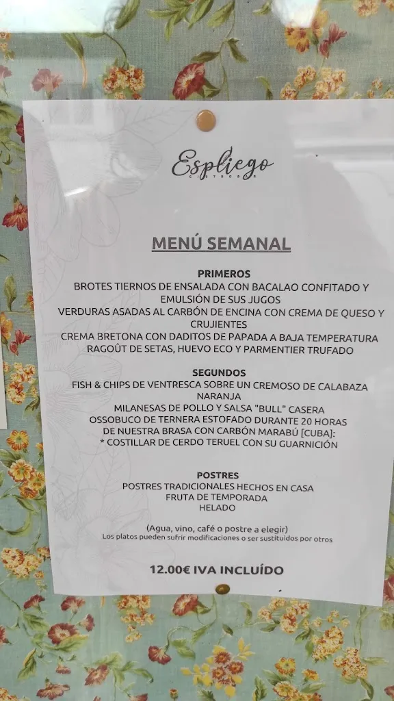Menu_Gastrobar Espliego_Villamayor de Gállego_image_3