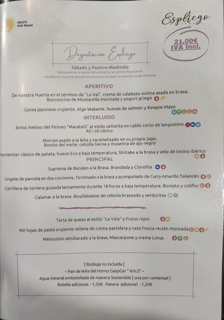 Menu_Gastrobar Espliego_Villamayor de Gállego_image_4