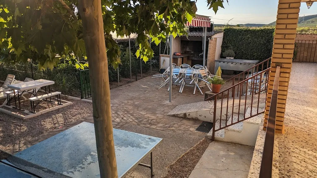 Casa Rural El Jardín ristorante a Vilueña La