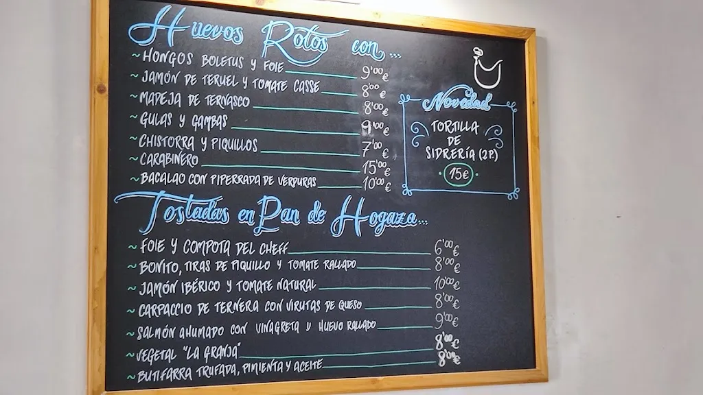 Menu_La Granja Gastrotaberna_Villanueva de Gállego_image_3