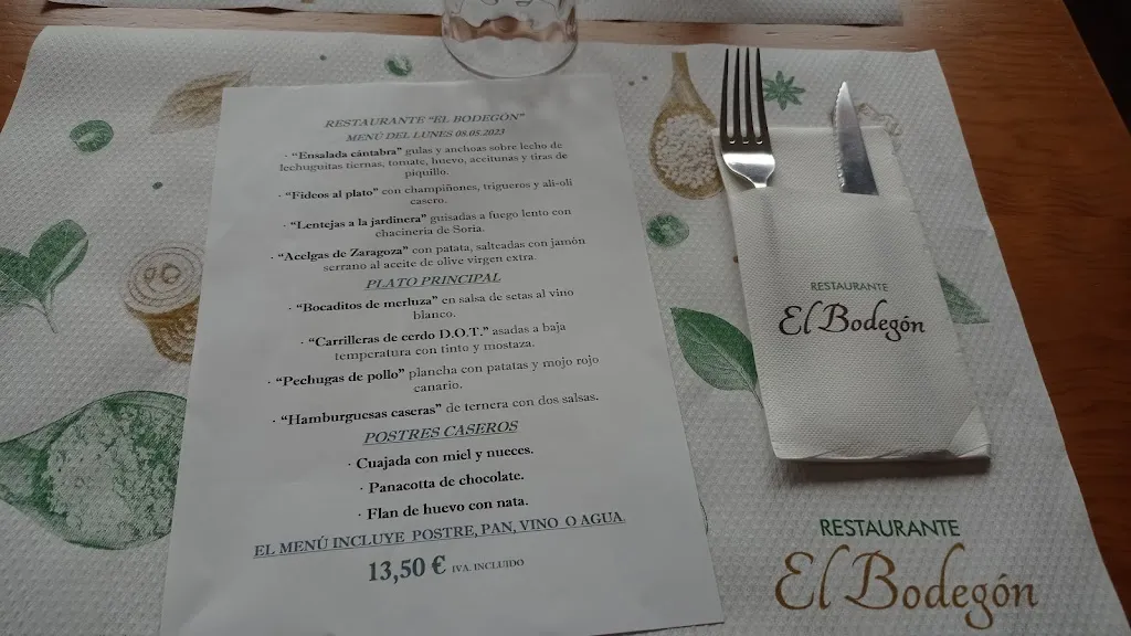 Menu_Restaurante El Bodegón_Villanueva de Gállego_image_4