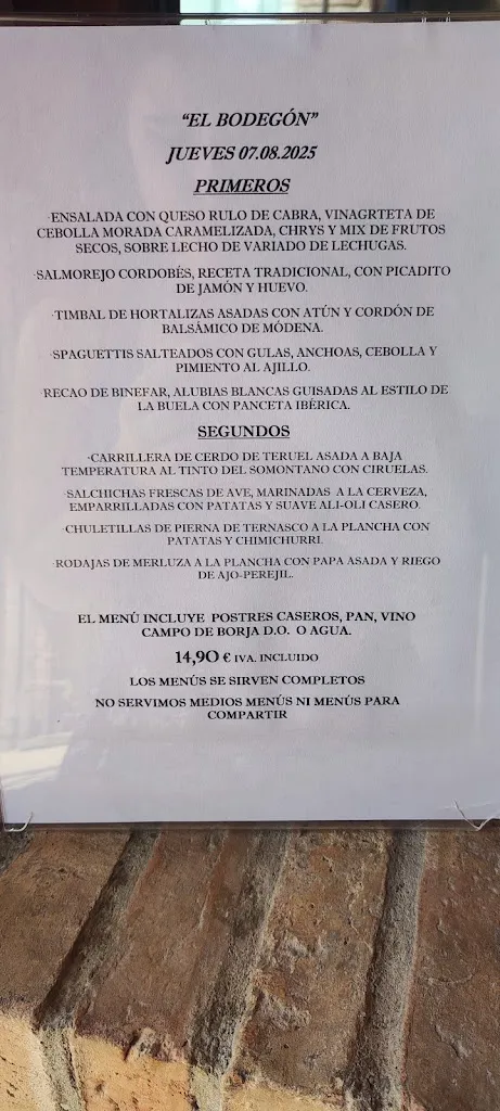 Irene Alonso_Restaurante El Bodegón_Villanueva de Gállego_review