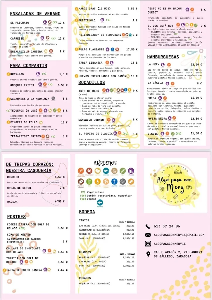 Menü_Algo pasa con Mery_Villanueva de Gállego_Bild_1