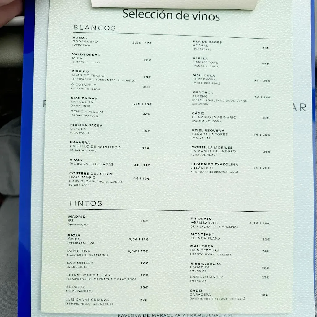 Menu_ULTRAMARINES DEL COSO | SAN JOAQUÍN_Vistabella_image_1