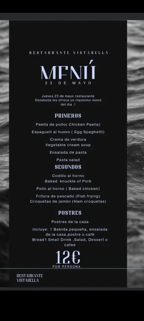Menu_Restaurante Vistabella_Vistabella_image_1