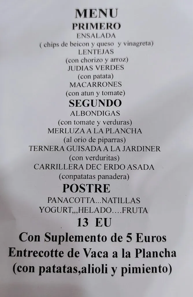 Menü_Restaurante Aisa_Zuera_Bild_1