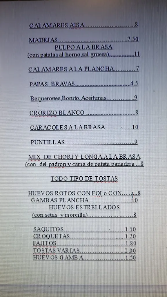 Menü_Restaurante Aisa_Zuera_Bild_2