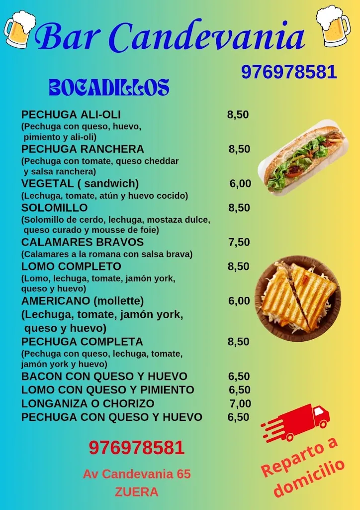 Menu_Bar Bocatería Candevanía_Zuera_image_2