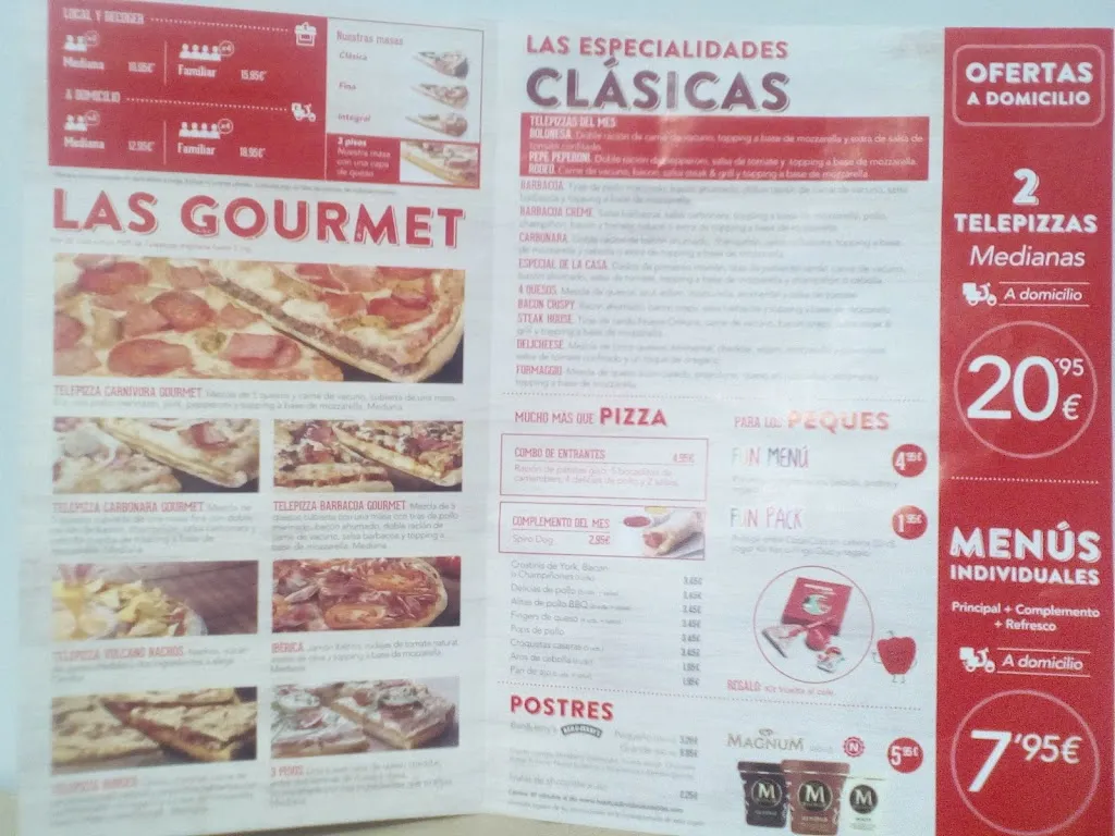 Menu_Telepizza Zuera - Comida a Domicilio_Zuera_image_1