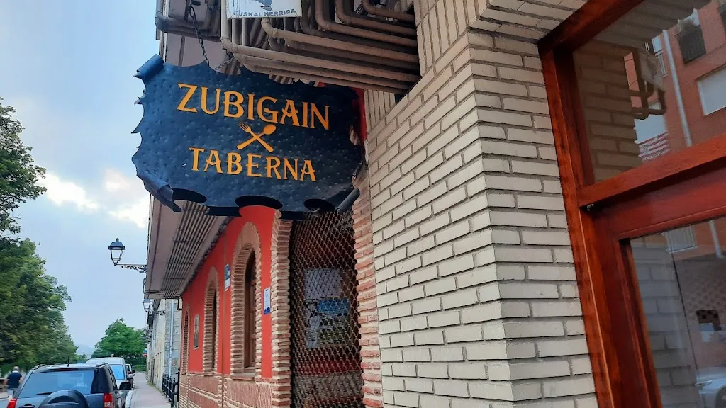 Zubigain taberna restaurant in Asparrena
