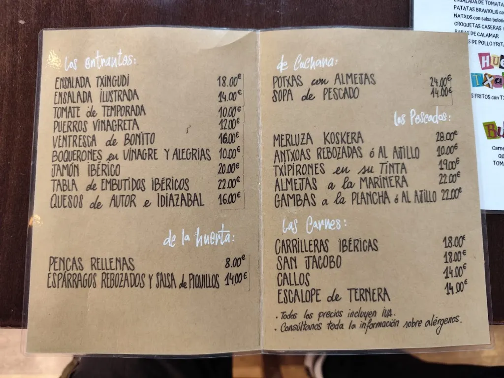 Menu_Ibernalo Rural: Casa Rural y Restaurante_Campezo/Kanpezu_image_3