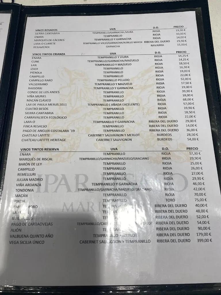 Menu_Marisqueria Ipar Itsaso_Arrazua-Ubarrundia_image_1