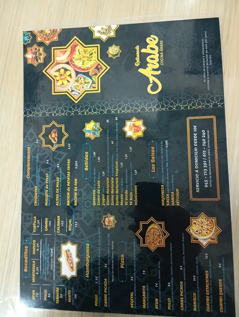 Menu_Restaurante arabe maroqui_Arrazua-Ubarrundia_image_1