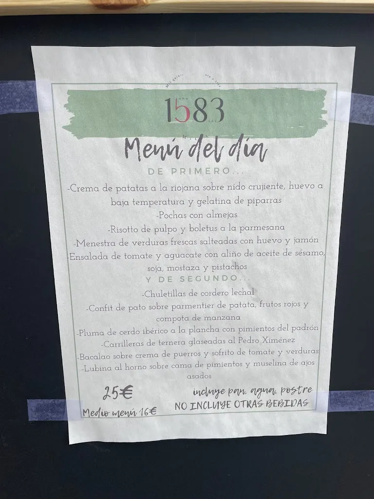 Menu_Taberna Gastronómica 1583_Elciego_image_4