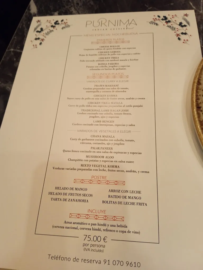 Menu_Purnima Indian Cuisine_Kripan_image_2