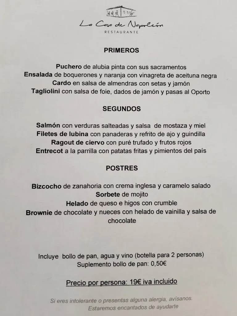 Menu_Restaurante La Casa de Napoleón_Elburgo/Burgelu_image_4