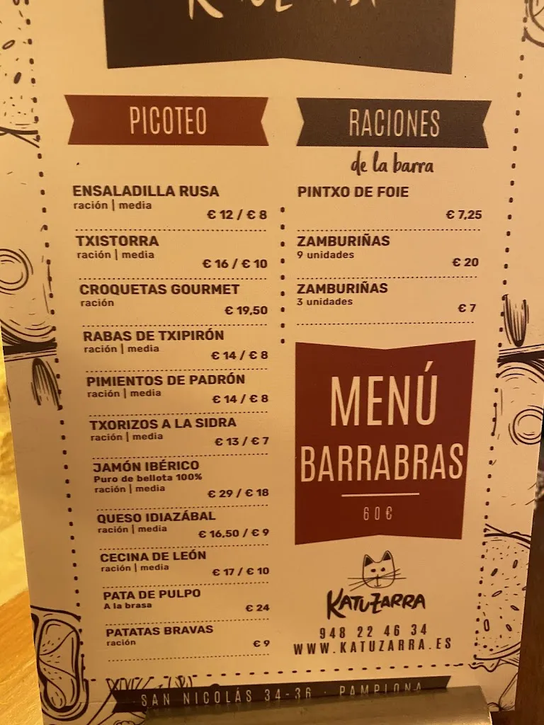 Menu_Asador Katuzarra_Iruña Oka/Iruña de Oca_image_1