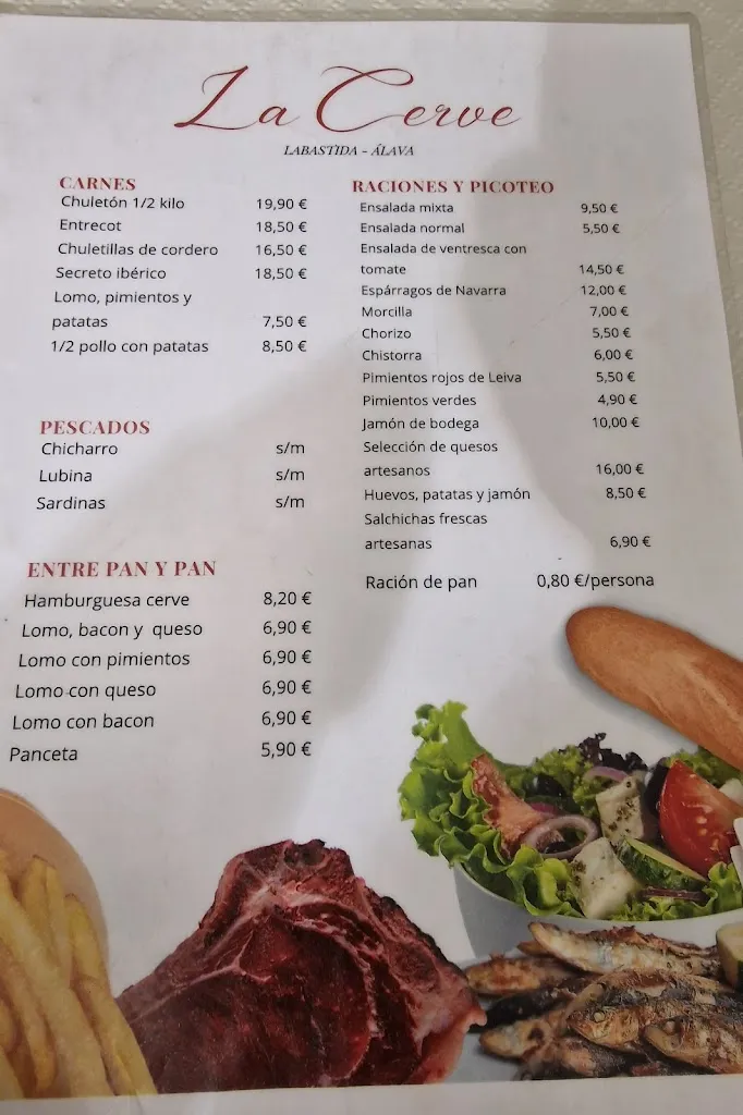Menu_Pollos Asados Cerveceria 