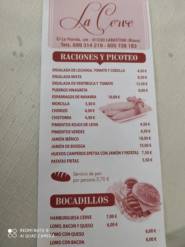 Menu_Pollos Asados Cerveceria 