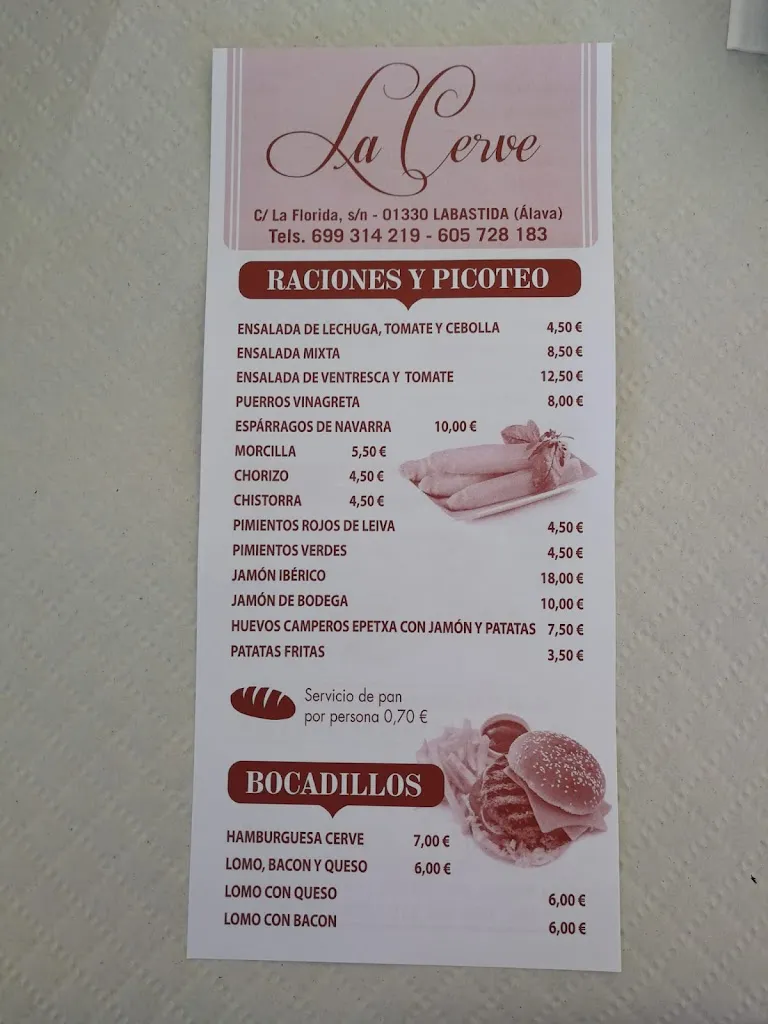 Menu_Pollos Asados Cerveceria 