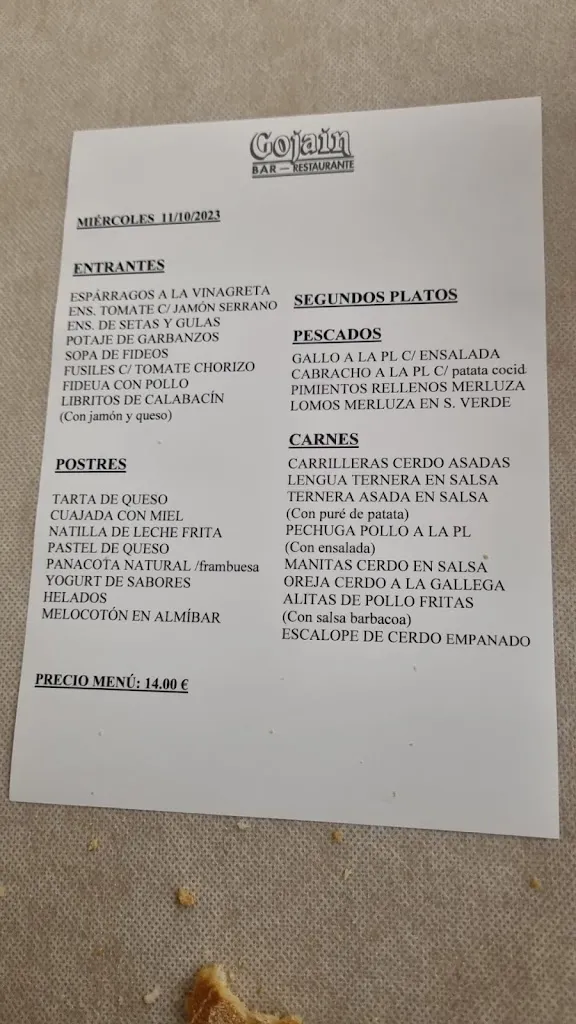 Menu_Restaurante Gojain_Legutio_image_1