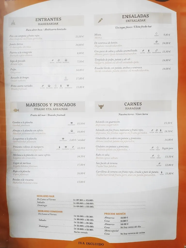 Menu_Jose Mari jatetxea_Salvatierra/Agurain_image_1
