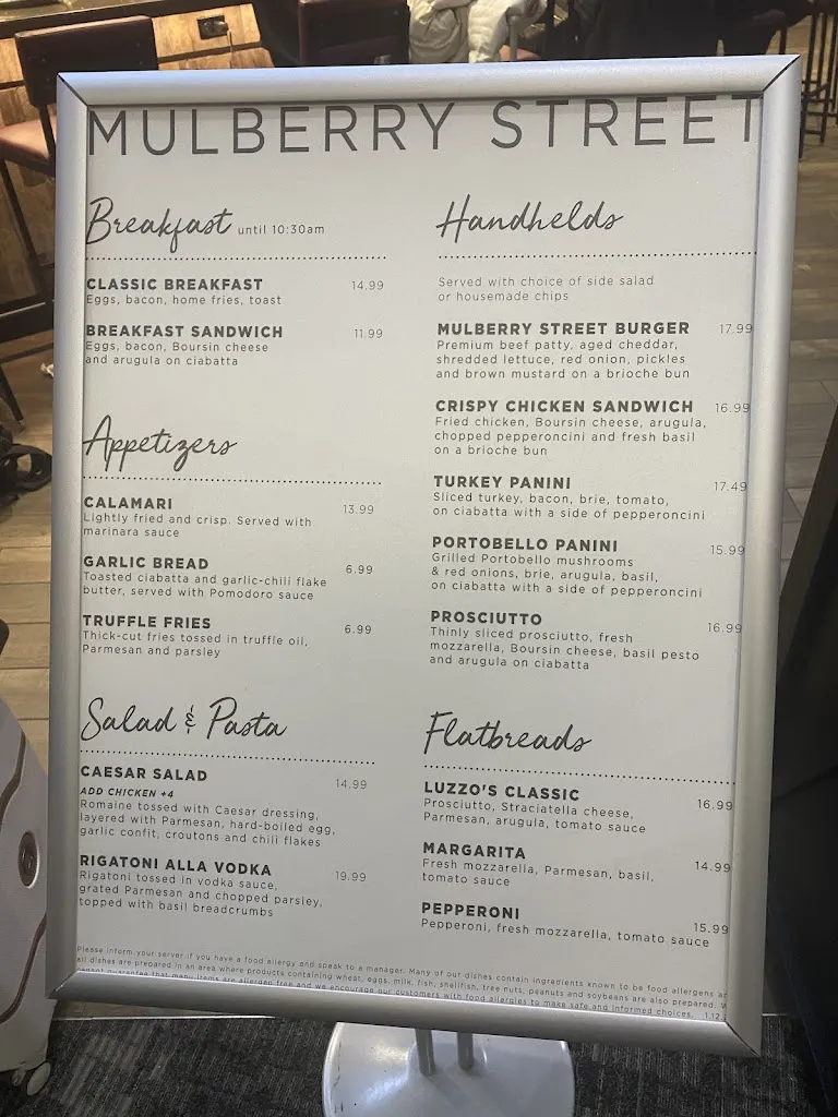 Menu_Mulberry Street_Laguardia_image_4