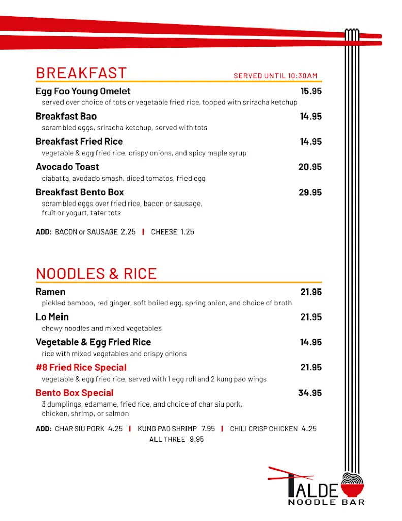 Menu_Talde Noodle Bar_Laguardia_image_1